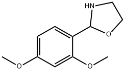 2-(2,4-Dimethoxyphenyl)oxazolidine Structure