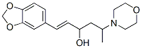 1-[3,4-(Methylenebisoxy)phenyl]-5-morpholino-1-hexen-3-ol Structure