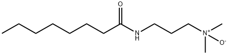 N-[3-(dimethylamino)propyl]octanamide N-oxide  Structure