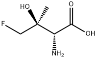 D-Valine, 4-fluoro-3-hydroxy-, (3S)- (9CI) Structure