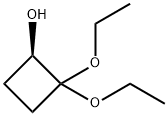 사이클로부탄올,2,2-디에톡시-,(1R)-(9CI) 구조식 이미지