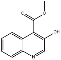 4-Quinolinecarboxylicacid,3-hydroxy-,methylester(9CI) Structure
