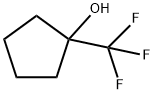 Cyclopentanol, 1-(trifluoromethyl)- (9CI) Structure