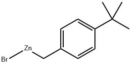 4-TERT-BUTYLBENZYLZINC BROMIDE Structure