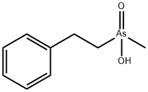 Methyl(2-phenylethyl)arsinic acid Structure