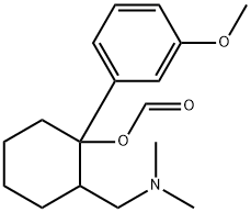 2-(디메틸아미노메틸)-1-(m-메톡시페닐)시클로헥산올포메이트 구조식 이미지
