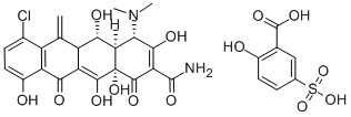 73816-42-9 MECLOCYCLINE SULFOSALICYLATE SALT