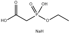 ETHOXYHYDROXYPHOSPHINYLACETIC ACID DISODIUM SALT 구조식 이미지