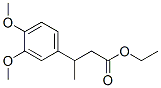 3-(3,4-Dimethoxyphenyl)butyric acid ethyl ester Structure
