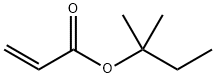 2-프로펜산,1,1-디메틸프로필에스테르 구조식 이미지
