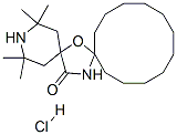 2,2,4,4-tetramethyl-7-oxa-3,20-diazadispiro[5.1.11.2]henicosan-21-one hydrochloride 구조식 이미지