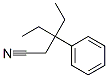 3-Ethyl-3-phenylvaleronitrile Structure