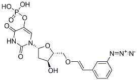 3-azidostyryl-2'-deoxyuridine 5-phosphate Structure