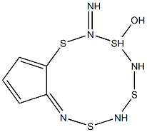 2H-Cyclopentathiazol-2-imine, 3,4,5,6-tetrahydro-3-hydroxy- (9CI) 구조식 이미지