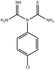 티오우레아,N-(아미노이미노메틸)-N-(4-클로로페닐)- 구조식 이미지