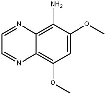 6,8-Dimethoxy-5-quinoxalinamine Structure