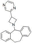 1-[10,11-Dihydro-5H-dibenzo[a,d]cyclohepten-5-yl]-3-(pyrazin-2-yl)azetidine Structure