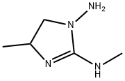 1H-Imidazole-1,2-diamine,4,5-dihydro-N2,4-dimethyl-(9CI) 구조식 이미지