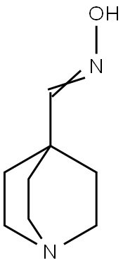 1-아자비시클로[2.2.2]옥탄-4-카르복스알데히드,옥심(9CI) 구조식 이미지