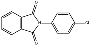 N-(4-CHLOROPHENYL)PHTHALIMIDE 구조식 이미지