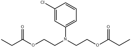 73862-13-2 3-chloro-N,N-bis(2-(propionyloxy)ethyl)aniline