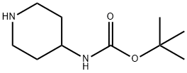 4-N-BOC-Aminopiperidine 구조식 이미지