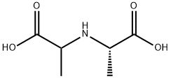 L-Alanine, N-(1-carboxyethyl)- (9CI) Structure
