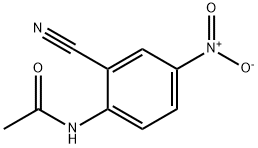 N-(2-시아노-4-니트로페닐)아세트아미드 구조식 이미지