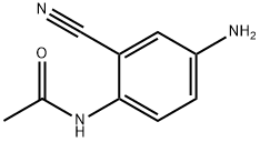 N1-(4-아미노-2-시아노페닐)아세트아미드 구조식 이미지