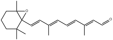 5,6-epoxyretinal Structure