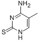 5-METHYL-2-THIOCYTOSINE 구조식 이미지