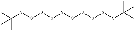 tert-butyl decasulphide Structure