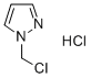 1-(chloromethyl)pyrazole hydrochloride 구조식 이미지