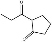 2-(1-oxopropyl)cyclopentan-1-one Structure