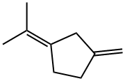 사이클로펜탄,1-메틸렌-3-(1-메틸에틸리덴)- 구조식 이미지