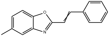 (E)-5-Methyl-2-styrylbenzoxazole Structure