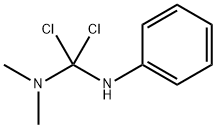 N-[디클로로(디메틸아미노)메틸]아닐린 구조식 이미지