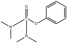 N-(dimethylamino-phenoxy-phosphoryl)-N-methyl-methanamine Structure