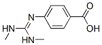 Benzoic acid, 4-[[bis(methylamino)methylene]amino]- (9CI) Structure