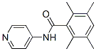 Benzamide, 2,3,5,6-tetramethyl-N-4-pyridinyl- (9CI) Structure