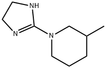 Piperidine, 1-(4,5-dihydro-1H-imidazol-2-yl)-3-methyl- (9CI) 구조식 이미지
