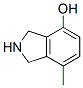 1H-Isoindol-4-ol, 2,3-dihydro-7-methyl- (9CI) Structure