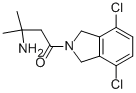 3-AMINO-1-(4,7-DICHLOROISOINDOLIN-2-YL)-3-METHYLBUTAN-1-ONE Structure