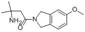 3-AMINO-1-(5-METHOXYISOINDOLIN-2-YL)-3-METHYLBUTAN-1-ONE Structure