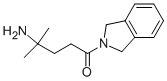4-AMINO-1-(ISOINDOLIN-2-YL)-4-METHYLPENTAN-1-ONE 구조식 이미지