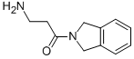 3-AMINO-1-(ISOINDOLIN-2-YL)PROPAN-1-ONE Structure