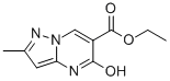 ETHYL 5-HYDROXY-2-METHYLPYRAZOLO[1,5-A]PYRIMIDINE-6-CARBOXYLATE Structure