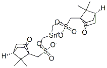 diethyltin, [(4S)-7,7-dimethyl-2-oxo-norbornan-1-yl]methanesulfonic ac id Structure