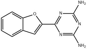 2,4-Diamino-6-(benzofuran-2-yl)-s-triazine Structure