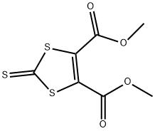 1,3-디티올-2-티온-4,5-디카르복실산디메틸에스테르 구조식 이미지